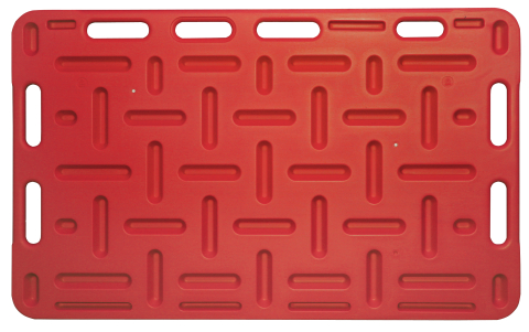 Διαχωριστικά χοίρων κόκκινα, 126x76 cm