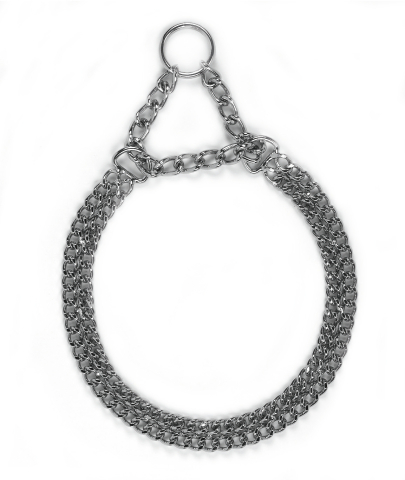 Double Chain Collar 55 cm
